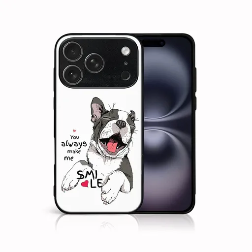 MY ART Ochranný kryt pre Apple iPhone 17 Pro SMILE (189)