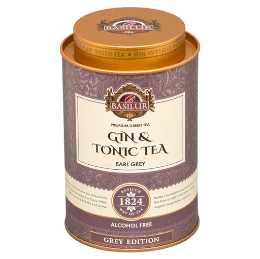 BASILUR Gin & tonic earl grey zelený čaj 75 g