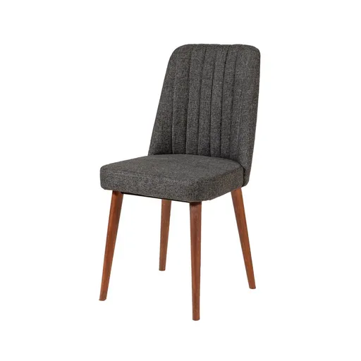 Jedálenská stolička Vina Anthracite and Walnut
