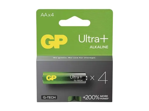 Batérie AA (R6) alkalická GP Ultra Plus 4ks
