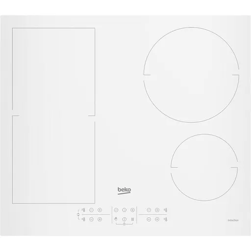 Indukčná varná doska Beko biela HII64200FMTW