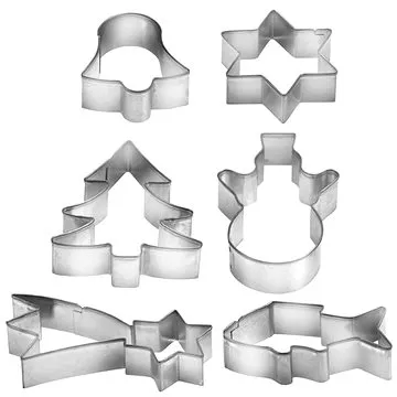 TESCOMA Vykrajovačky vianočné na krúžku DELÍCIA, 6 ks (631382.00)