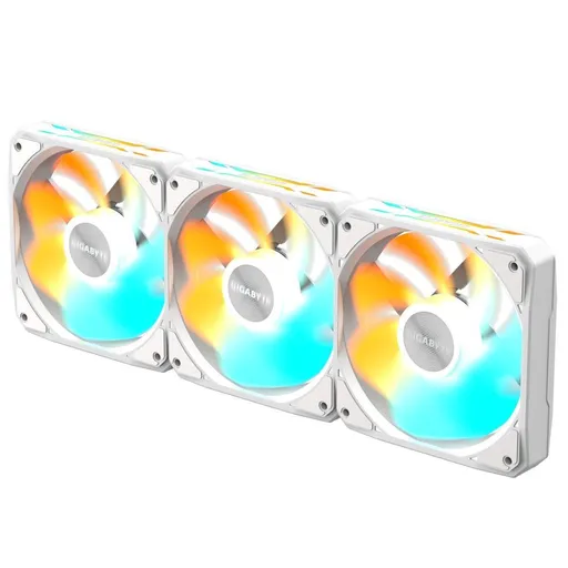 GIGABYTE ventilátor EZ CHAIN RVS FAN 3-PACK, 3x120mm, biela