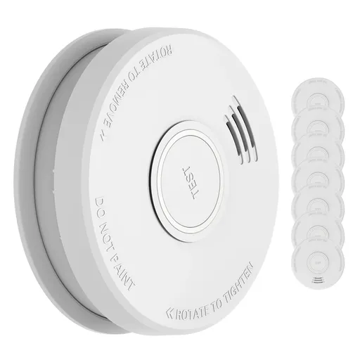 SHD by oneConcept Detektor dymu DOF19, plast, výstražný signál: 85 dB, 9V na batérie