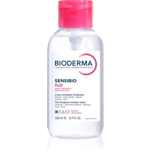 Bioderma Sensibio H2O micelárna voda pre citlivú pleť s dávkovačom 500 ml