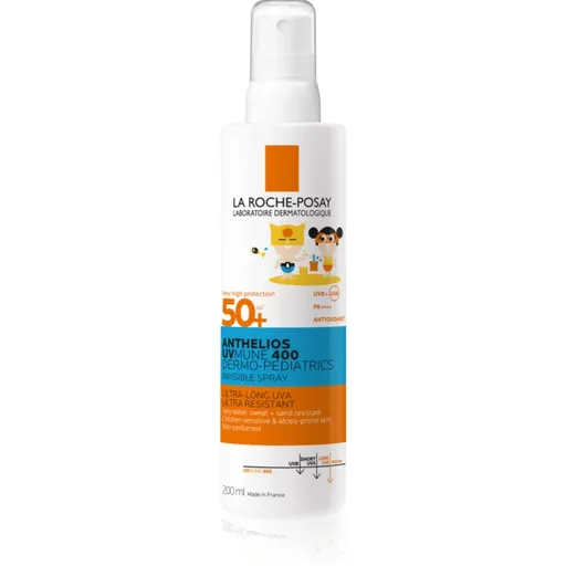 La Roche-Posay Anthelios Dermo-Pediatrics sprej na opaľovanie SPF 50+ 200 ml