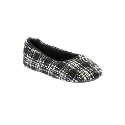 Kockované domáce baleríny DIM®