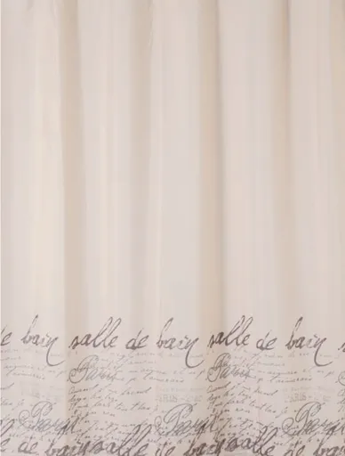 BISK - Záves sprchový TXT