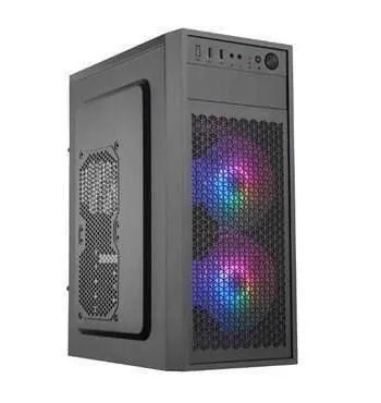 EUROCASE skriňa ML N6-530B, ATX, 2x USB-A, 1x USB-C, 2x 120mm ARGB Fan, čierna