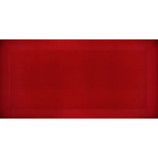 Obklad Ribesalbes Chic Colors rojo bisiel 7,5x15 cm lesk CHICC1972