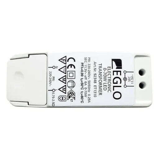 Príslušenstvo Eglo ELEKTR.TRAFO biela 92348