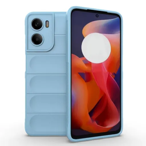 STEPS Ochranný kryt pre Motorola Moto G05 / Moto E15 svetlomodrý