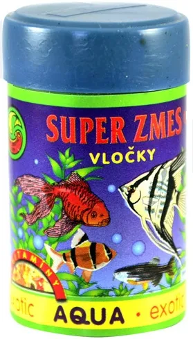 Aqua Exotic Superzmes vločky pre sladkovodné ryby 50ml