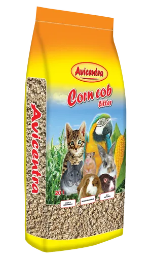 AVICENTRA kukuričná podstielka hrubá 20L