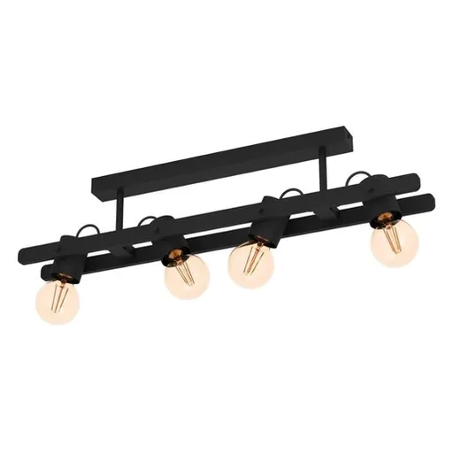 Stropné osvetlenie Eglo PLIMSOLL čierna 43847