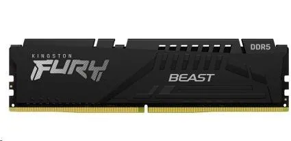 KINGSTON DIMM DDR5 16GB 6000MT/s CL36 FURY Beast Čierna EXPO