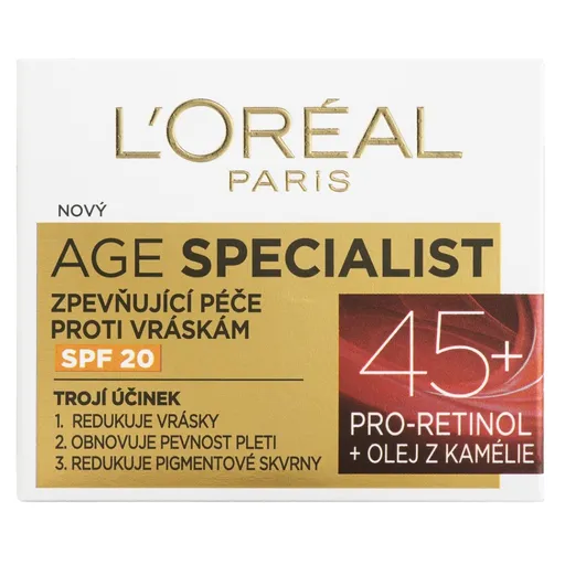 L´ORÉAL Paris Age Specialist Denný krém 45 + SPF 20 50 ml