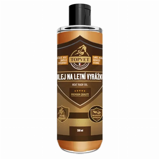 Olej na letnú vyrážku pre kone 500 ml – Green idea