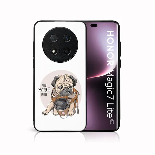 MY ART Ochranný kryt pre Honor Magic7 Lite 5G MORE COFFEE (184)