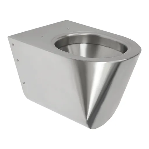 Wc závesné Sanela nerez mat zadný odpad 94040