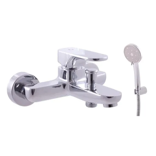 Vaňová batéria RAV Slezák YUKON so sprchovacím setom 150 mm chróm YU154.5/1