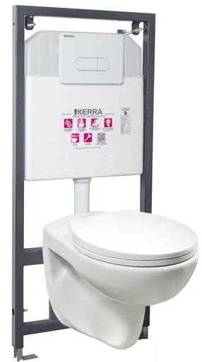 KERRA - Inštalačný set WC Doris/Pacific WH 5907548117939