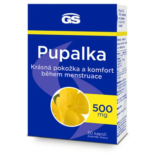GS Pupalka 500 mg 30 kapsúl