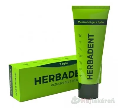 HERBADENT Original Bylinný medzizubný gél 25 g