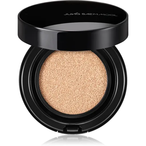 JUNG SAEM MOOL Essential Skin Nuder Longwear Cushion dlhotrvajúci make-up v hubke SPF 50+ + náhradná náplň odtieň Fair Light 2x14 g