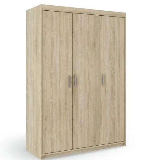 ArtLemp Šatníková skriňa ELLEN 3D | dub sonoma