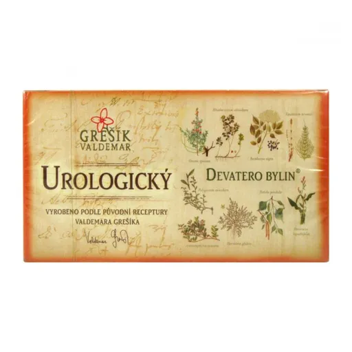 Grešík Urologický čaj ns 20 x 1.5 g Devatero bylín