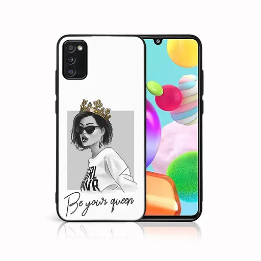 MY ART Ochranný obal pre Samsung Galaxy A41 QUEEN (139)