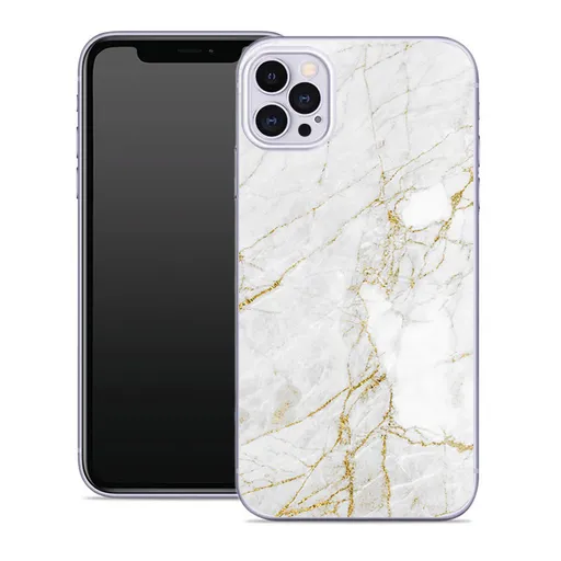 MY ART Ochranný kryt Apple iPhone 12 Pro Max WHITE STONE (011)