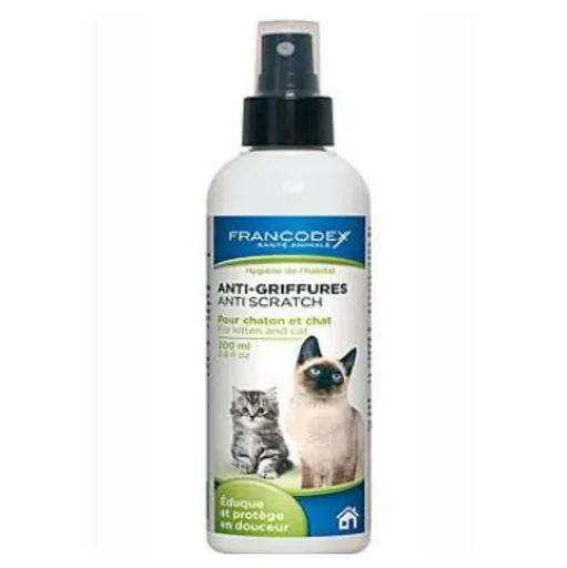 FRANCODEX Sprej proti škriabaniu mačka, mača 200 ml