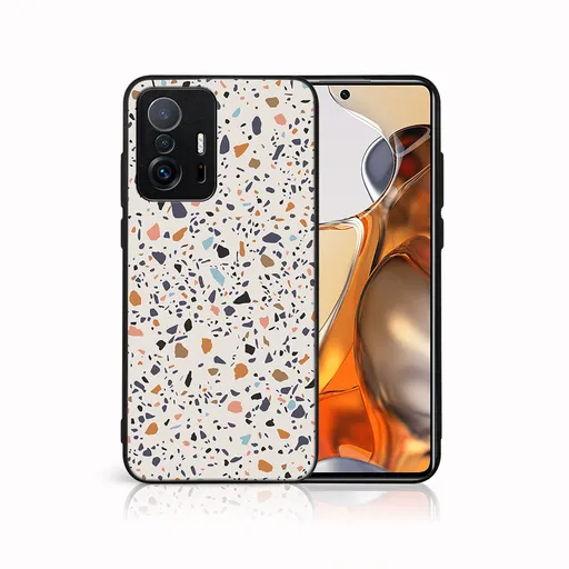 MY ART Ochranný kryt pre Xiaomi 11T / 11T Pro BEIGE TERRAZZO (162)