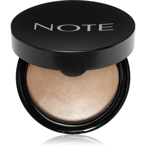 Note Cosmetique Baked Powder zapečený rozjasňujúci púder odtieň 01 Stardust 10 g
