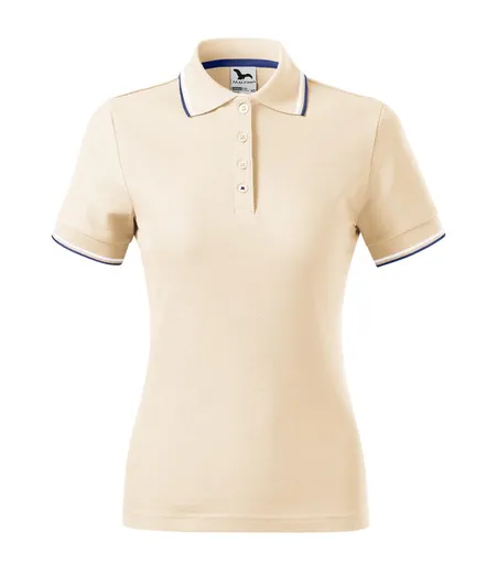 MALFINI Dámska polokošeľa Focus - Mandľová | 2XL