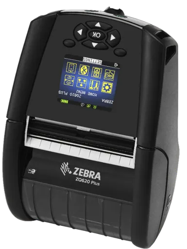 Zebra ZQ620 Plus ZQ62-AUWAEC4-00, label printer, 8 dots/mm (203 dpi), 19mm Core, RS232, BT (BLE), Wi-Fi