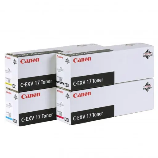CANON C-EXV17 Y - originálny toner, žltý, 36000 strán
