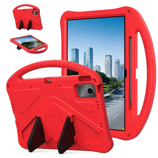 KIDDO Detský obal pre Lenovo Idea Tab Plus / Tab K12 červený
