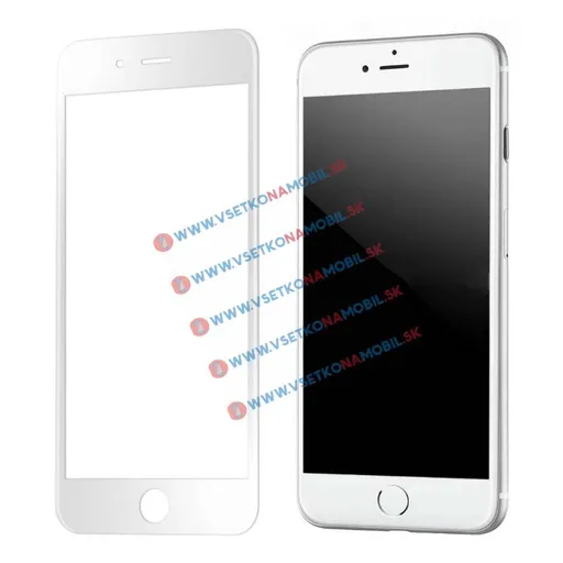 REMAX Silikónový obal + 3D ochranné sklo Apple iPhone 7 / iPhone 8 biele