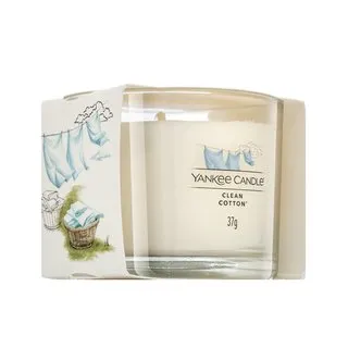 Yankee Candle Clean Cotton votívna sviečka 37 g