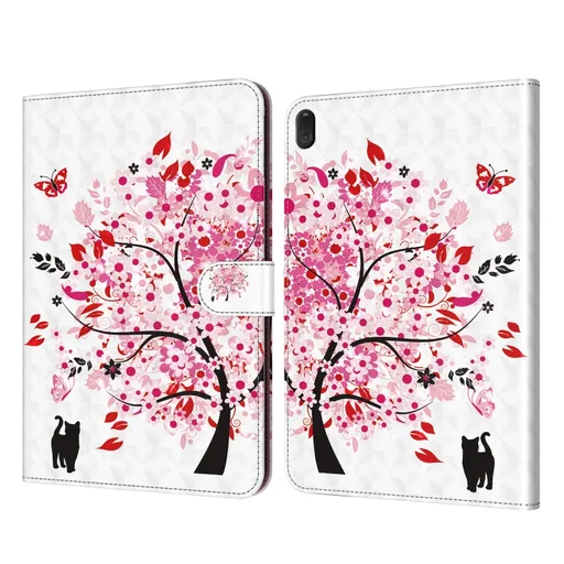 ART Zaklápací obal Lenovo Tab E10 (X104) Cat Under the Tree