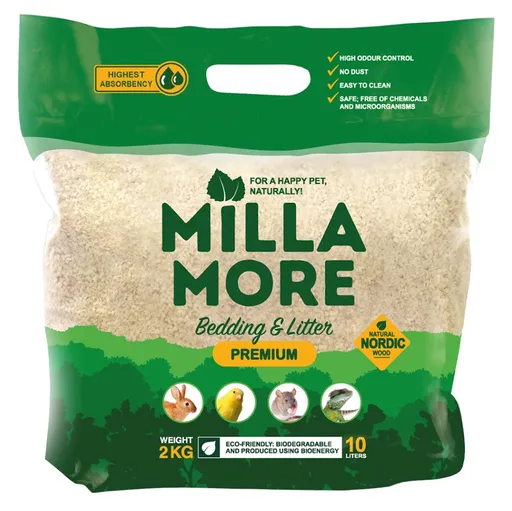 MILLAMORE Premium Podstielka pre hlodavce štiepky osika 1 ks, Hmotnosť balenia (g): 2 kg