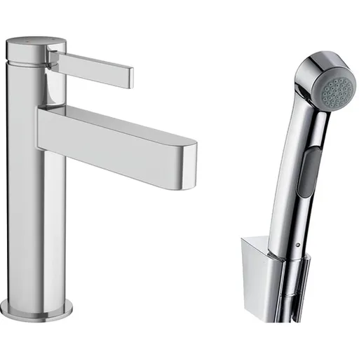 Hansgrohe Finoris umývadlová batéria s bidetovú spŕškou chróm 76210000