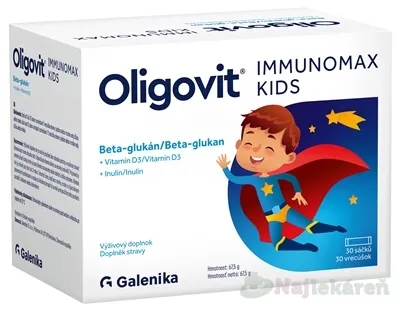 Oligovit Immunomax Kids Beta-glukán 30 vreciek