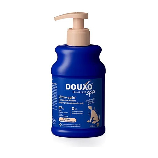 DOUXO Skin & Coat spa šampón proti pĺznutiu pre psov 250 ml