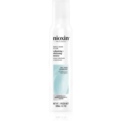 Nioxin Density Defend Styling Volumizing penové tužidlo pre objem vlasov 200 ml