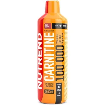 Nutrend Carnitine 100000, 1000 ml, višňa (8594073177513)