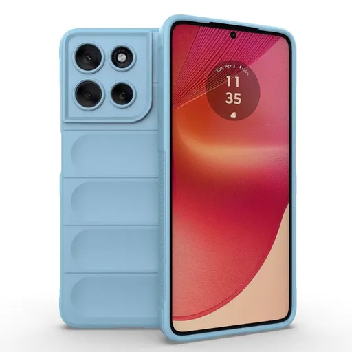 STEPS Ochranný kryt pre Motorola Moto G56 5G svetlomodrý